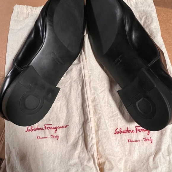 Salvatore Ferragamo Men’s 13 Black Shoe